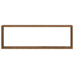 Walplus Wall Shelf 2 Pcs Old Wood 80 X 15 X 26 Cm Engineered Wood - thumbnail 8