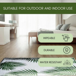 Smart Garden Alfresco Outdoor Garden Rug - Green Tropicana 210Cm - thumbnail 6