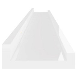 Berkfield Wall Shelves 4 Pcs High Gloss White 100X9X3 Cm - thumbnail 8