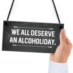 Red Ocean Funny Bar Signs And Plaques Novelty Man Cave Gifts For Him Home Bar Decor Gifts - thumbnail 6
