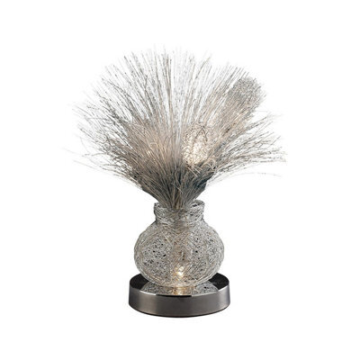 Luminosa Lighting Luminosa (Dh) Lenore Table Lamp 4 Light G4 Silver/polished Polished Chrome, Not Led/cfl Compatible - image 1