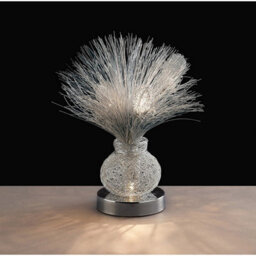 Luminosa Lighting Luminosa (Dh) Lenore Table Lamp 4 Light G4 Silver/polished Polished Chrome, Not Led/cfl Compatible - thumbnail 2