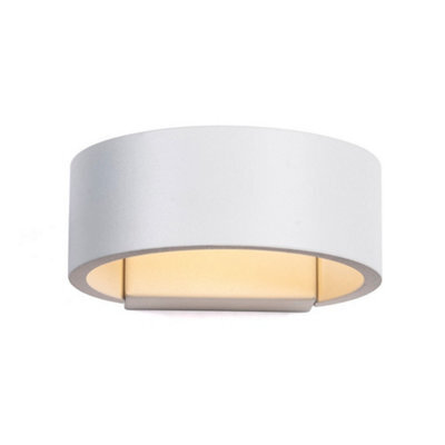Luminosa Lighting Luminosa Modern Led Wall Lamp White, Warm White 3000K 475Lm