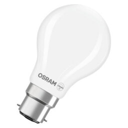 Osram Led Lamp Star Light Bulb A60 Filament B22D Frosted 60W Warm White 6 Pack - thumbnail 1