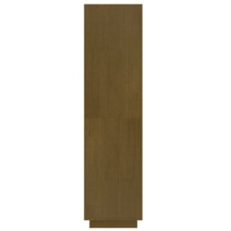 Berkfield Book Cabinet/room Divider Honey Brown 40X35X135 Cm Solid Pinewood - thumbnail 6