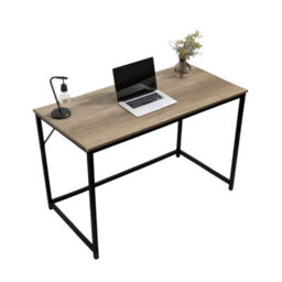 L120 X W60 Light Brown   Wood Grain Style Desk Computer Pc Laptop Table Home Office Study - thumbnail 5