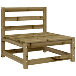 Berkfield 6 Piece Garden Sofa Set Impregnated Wood Pine - thumbnail 5