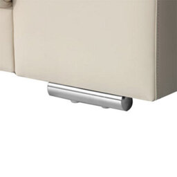 Furniture in Fashion Kensington Faux Leather 2 Seater Sofa In Ivory - thumbnail 9