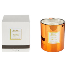 Beliani Set Of 3 Scented Candles Metallic Glamour Soy Wax Sweet Notes - thumbnail 6