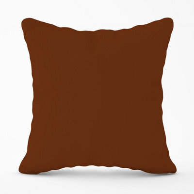 Warren Reed Designer Chocolate Brown Outdoor Cushion 45Cm X 45Cm - image 1