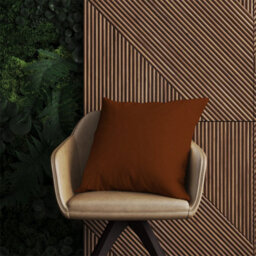 Warren Reed Designer Chocolate Brown Outdoor Cushion 45Cm X 45Cm - thumbnail 2