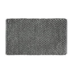 Allure Bath Fashions Luxury Non Slip Chunky Bobble Bath Mat - Charcoal Grey - thumbnail 1