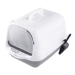 Marco Paul Large Enclosed Cat Litter Box With Door, Scoop & Anti-Tracking Pedal 51Cm - thumbnail 3