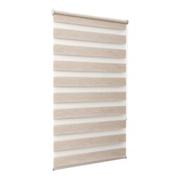 GoodHome Brize Corded Mottled Natural Day & Night Roller Blind (W)90Cm (L)180Cm - thumbnail 2