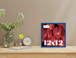 12X12 Blue Picture Frame (30.5 X 30.5Cm) Poster, Photo, Artwork, Gallery Wall Or Print - thumbnail 2