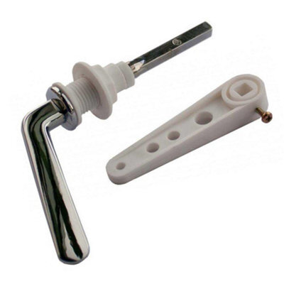 PEPTE Ps Wc Cistern Handle - Chromed Metal