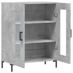 Berkfield Classic Sideboard Concrete Grey 69.5X34X90 Cm Engineered Wood - thumbnail 6