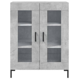 Berkfield Classic Sideboard Concrete Grey 69.5X34X90 Cm Engineered Wood - thumbnail 5