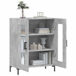 Berkfield Classic Sideboard Concrete Grey 69.5X34X90 Cm Engineered Wood - thumbnail 4