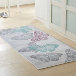 Aspect Furniture Open Butterfly Area Rug In Light Grey Background,80 X 150Cm - thumbnail 4
