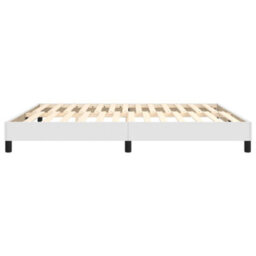 Vidaxl Box Spring Bed Frame White Super King Faux Leather (Uk/ie/fi/no Only) - thumbnail 6