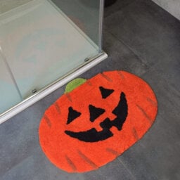 Slips Away Pumpkin Bath Mat Non-Slip 60 X 80Cm  Halloween Super Soft  Absorbent Accent Rug - thumbnail 6
