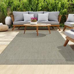 Homeart Outdoor Rugs Easy Cleaning Area Rugs For Balcony,garden,picnic,uv Weather Resistant Beige Cream, 140 X 200 Cm