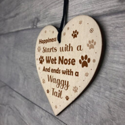 Red Ocean Dog Puppy Signs And Plaques Gift For Dog Lovers Novelty Funny Dog Sign For Home - thumbnail 7