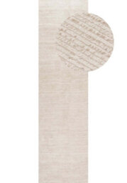 The Rugs Carmel Cream/beige Striped Area Rug And Runner Non Shedding, Stain Resistant, Soft - thumbnail 2