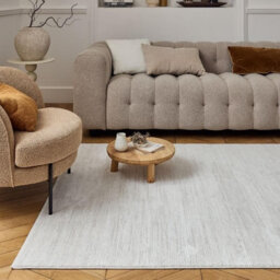 The Rugs Carmel Cream/beige Striped Area Rug And Runner Non Shedding, Stain Resistant, Soft - thumbnail 8