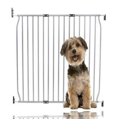 Bettacare Eco Screw Fit Pet Gate, Grey, 100Cm - 110Cm, Screw Fitted Dog Gate, Safety Gate For Puppy - image 1