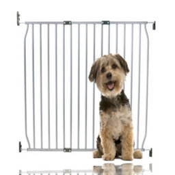 Bettacare Eco Screw Fit Pet Gate, Grey, 100Cm - 110Cm, Screw Fitted Dog Gate, Safety Gate For Puppy - thumbnail 1