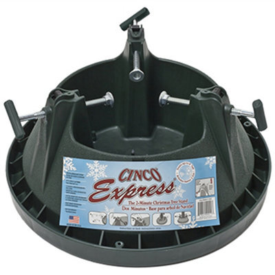 7Ft Cinco Express Christmas Tree Stand Heavy Duty Xmas Water Resevoir
