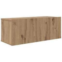 Berkfield Tv Cabinet Set Wall-Mounted 7 Pcs Artisan Oak 80 X 30 X 30 Cm - thumbnail 7