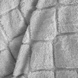 Catherine Lansfield Downstairs Living Cosy Diamond Soft 130X170Cm Blanket Throw Silver Grey - thumbnail 2