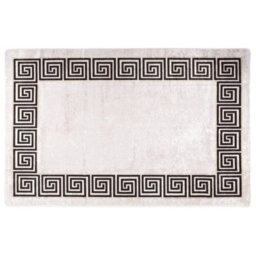 Walplus Rug Washable 80X150 Cm Light Beige Anti Slip - thumbnail 1