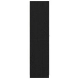 Walplus Wardrobe With Storage Black 90 X 52 X 200 Cm Engineered Wood - thumbnail 8