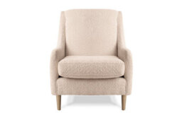 Modern Home Cassie Accent Chair - Cream & Gold - thumbnail 2