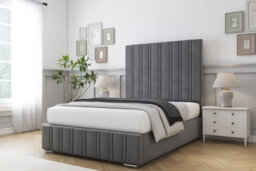 "Sloomy Langston Armour Coniston Deep-Sided Bed Frame With 50"" Upholstered Headboard 6' Super King" - thumbnail 2