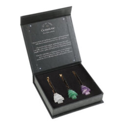 Something Different Christmas Tree Decoration (Pack Of 3) White/green/purple (One Size) - thumbnail 2