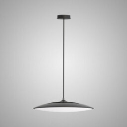 Luminosa Lighting Luminosa Slim Led Pendant 25Cm Round 16W Led, 4000K, 1440Lm, Black, 3Yrs Warranty - thumbnail 2