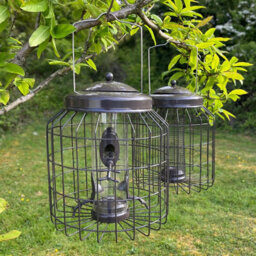 Selections Heavy Duty Squirrel Proof Hanging Bird Seed & Nut Feeders (Set Of 2)