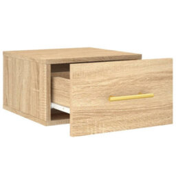 Vidaxl Wall-Mounted Bedside Cabinets 2 Pcs Sonoma Oak 35X35X20 Cm - thumbnail 7