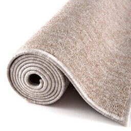 The Rugs Solid Design Low Pile Living Room Rugs In Beige Flex Collection 1000Be - thumbnail 6