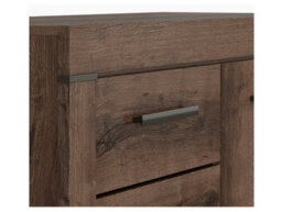 Arte Balin 112 Cm Sideboard 1 Door 3 Drawer Oak Monastery - thumbnail 4