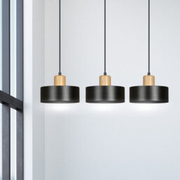 Emibig Lighting Emibig Torin Pendant Lamp  3 X E27 Black - thumbnail 8