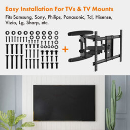 Vonhaus Universal Tv Mount Screws Kit Hardware, Monitors Up To 80'' Includes M4, M5, M6 & M7 Screws, Spacers And Washers, 68Pc - thumbnail 5