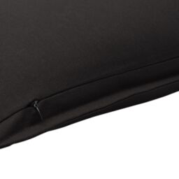 GoodHome Black Plain Cotton Effect Indoor Cushion (L)60Cm (W)60Cm - thumbnail 3