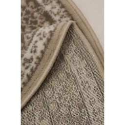 Melrose Colorama Traditional Natural Area Circle Circular Round Rug 120/120Cm - thumbnail 3