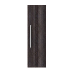 Rinse Bathrooms Designer 1200mm Wall Mounted Tall Unit Bathroom Storage Unit Tall Bathroom Storage Cabinet Grey - thumbnail 3